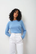 Pull Col Bateau - Criou - Bleu