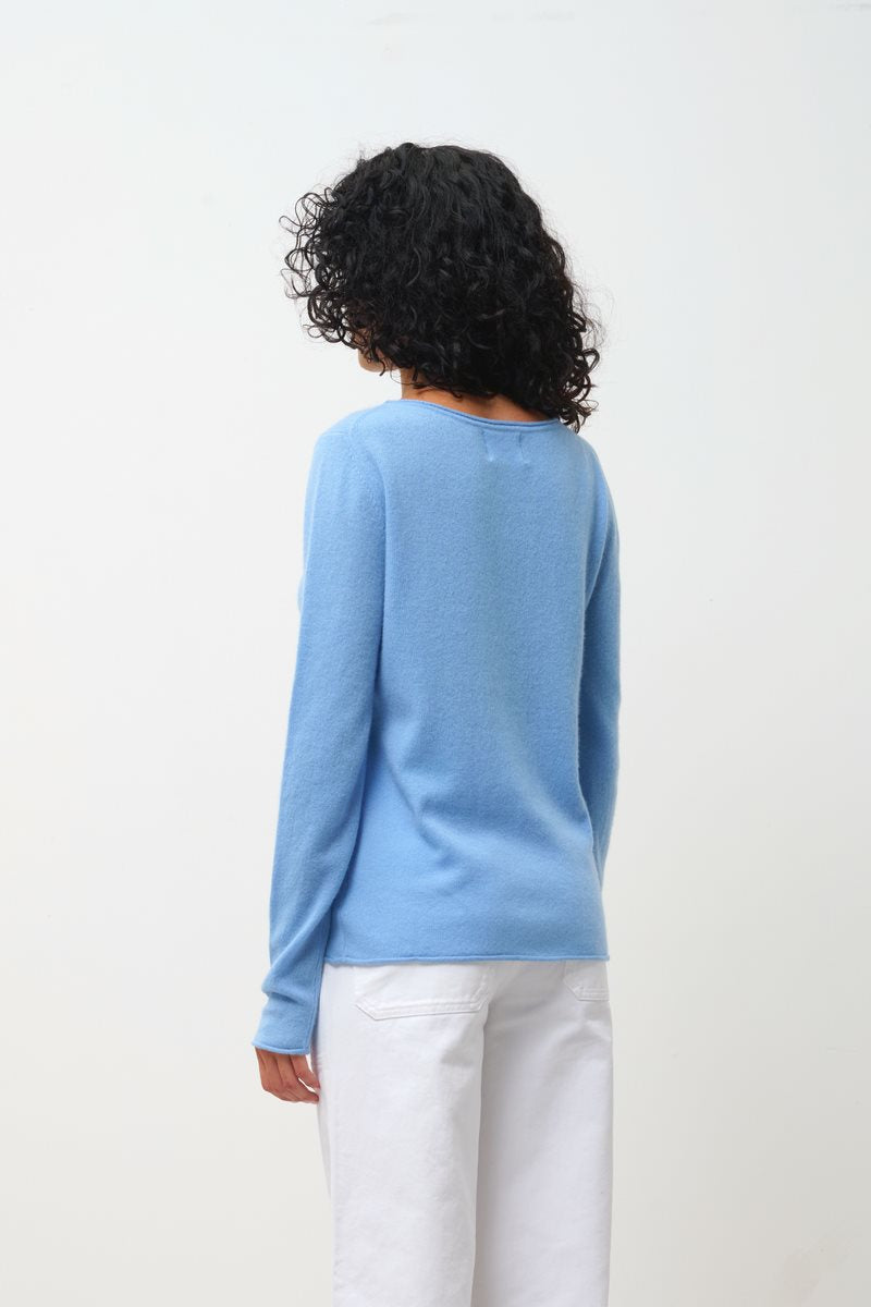 Pull Col Bateau - Criou - Bleu