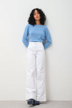 Pull Col Bateau - Criou - Bleu