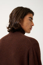 Pull Col Roulé - Bange - Café