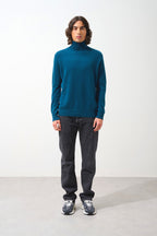 Jersey de cuello alto - Bange - Verde pato