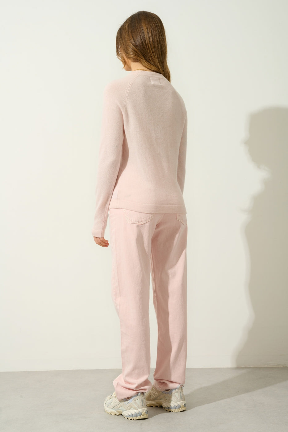 Pull Col Rond - Ecrin - Rose