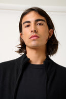 Gilet Zippé Col Montant - Albaron - Noir