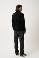 Gilet Zippé Col Montant - Albaron - Noir