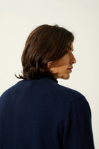 Gilet Zippé Col Montant - Albaron - Navy