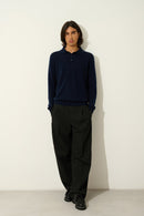 Polo Manches Longues - Charvet - Navy