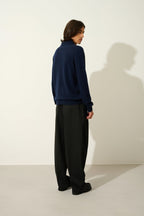 Polo Mangas Largas - Charvet - Navy