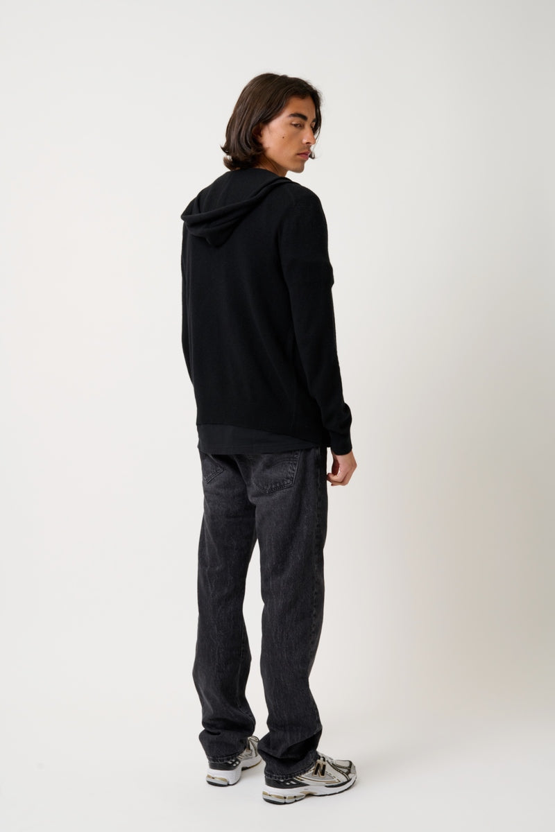 Gilet Zippé Capuche - Neurre - Noir