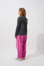 Gilet Zippé Capuche - Colombis - Anthracite Chiné