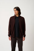 Gilet Zippé Col Montant - Albaron - Choco