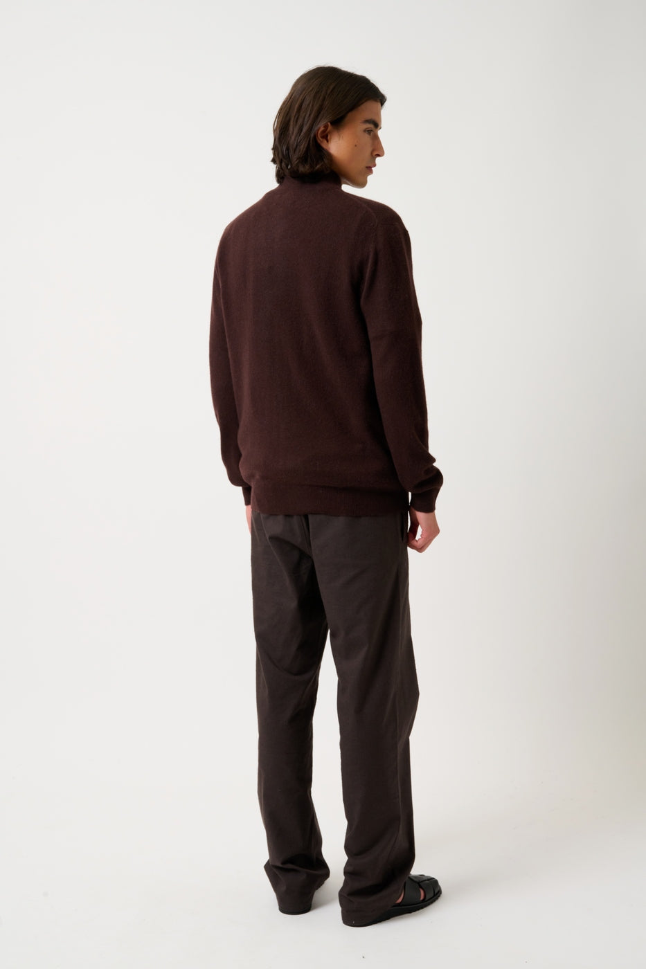 Gilet Zippé Col Montant - Albaron - Choco