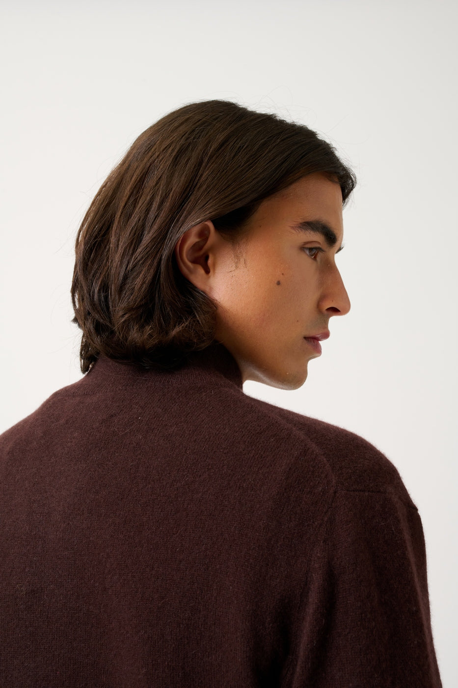 Gilet Zippé Col Montant - Albaron - Choco