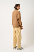Polo de manga larga - Charvet - Avellana