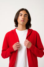 Chaleco Con Cremallera Y Capucha - Neurre - Rojo