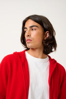 Zipped Hooded Vest - Neurre - Red