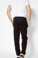 Jogging Bichet - Choco - 100% Cachemire 2 Fils - Jersey - Homme