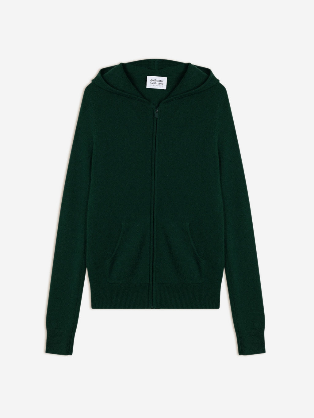Hooded Zip Cardigan - Colombis - Cyprès