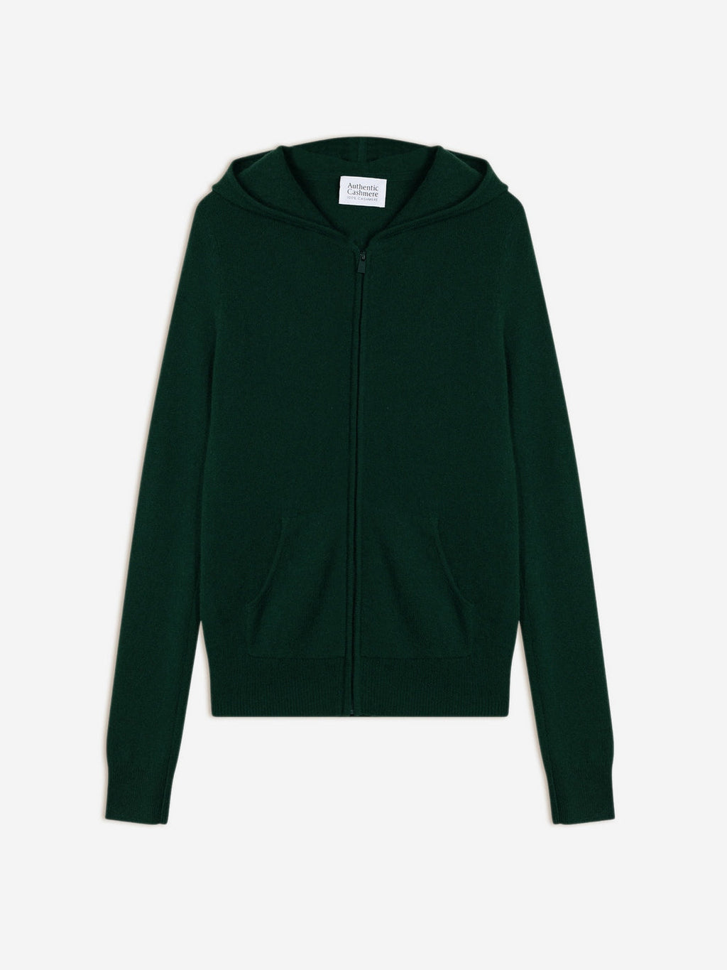 Hooded Zip Cardigan - Colombis - Cyprès