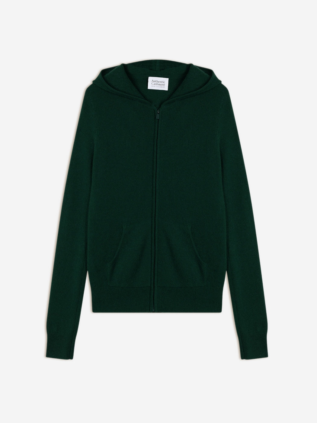 Hooded Zip Cardigan - Colombis - Cyprès