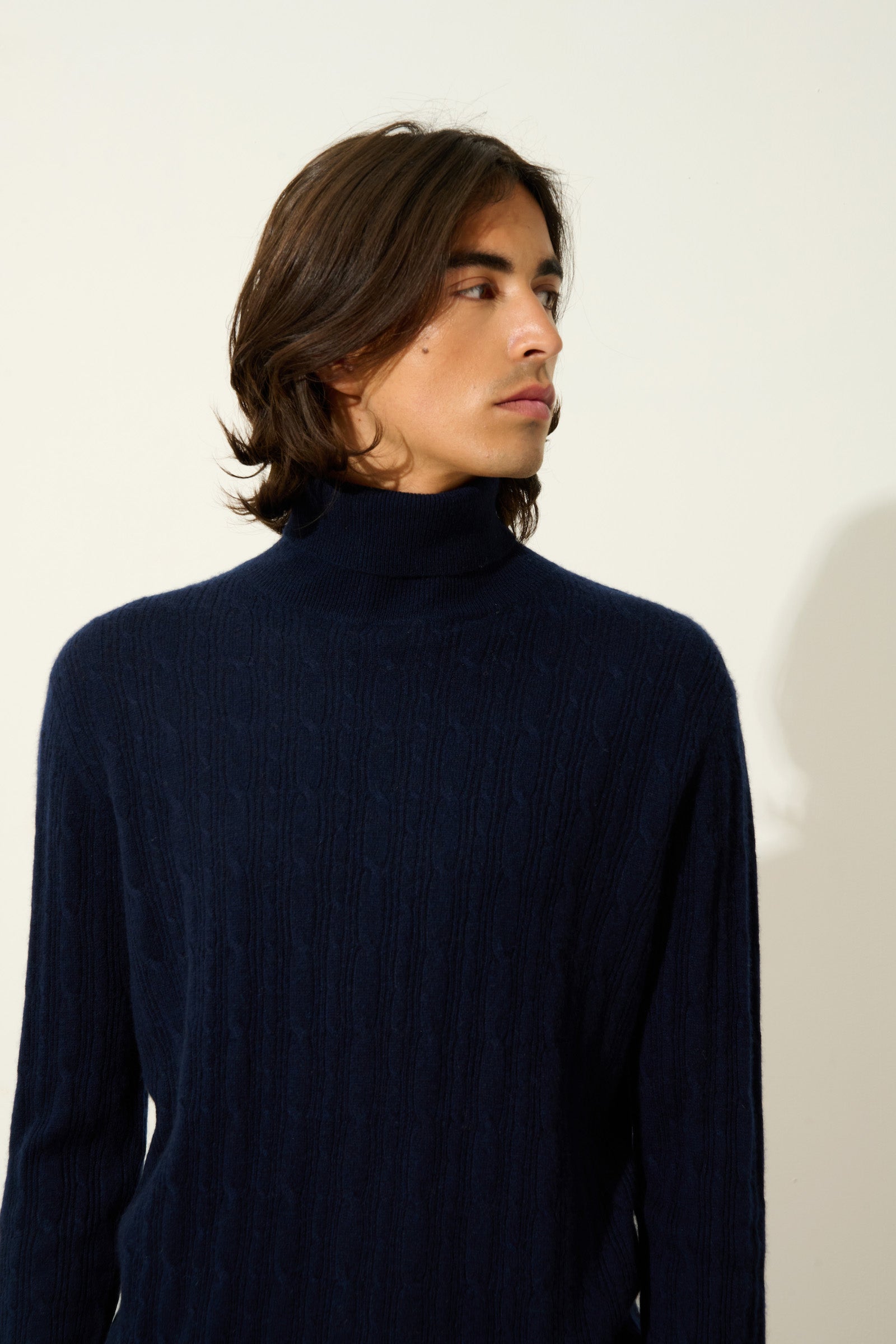 Pull Col Roulé - Kona - Navy