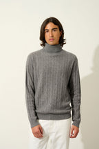 Pull Col Roulé - Kona - Marron
