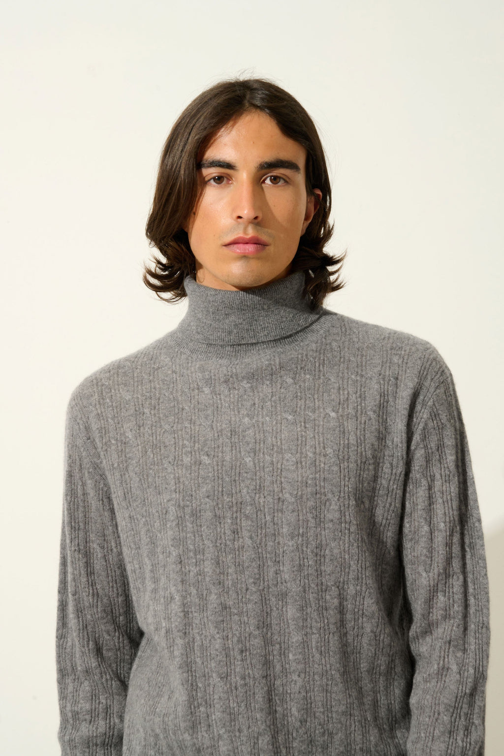 Pull Col Roulé - Kona - Marron