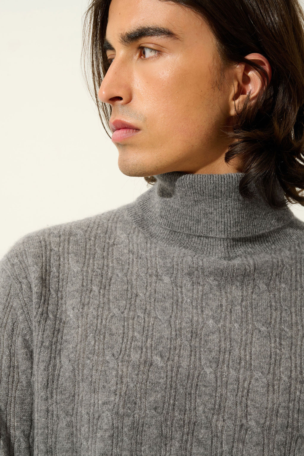 Pull Col Roulé - Kona - Marron