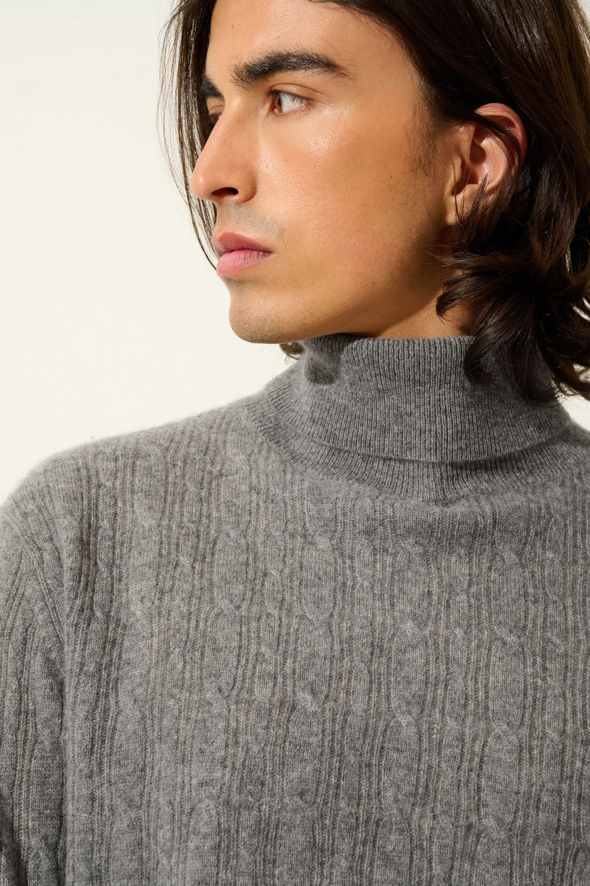 Pull Col Roulé - Kona - Marron