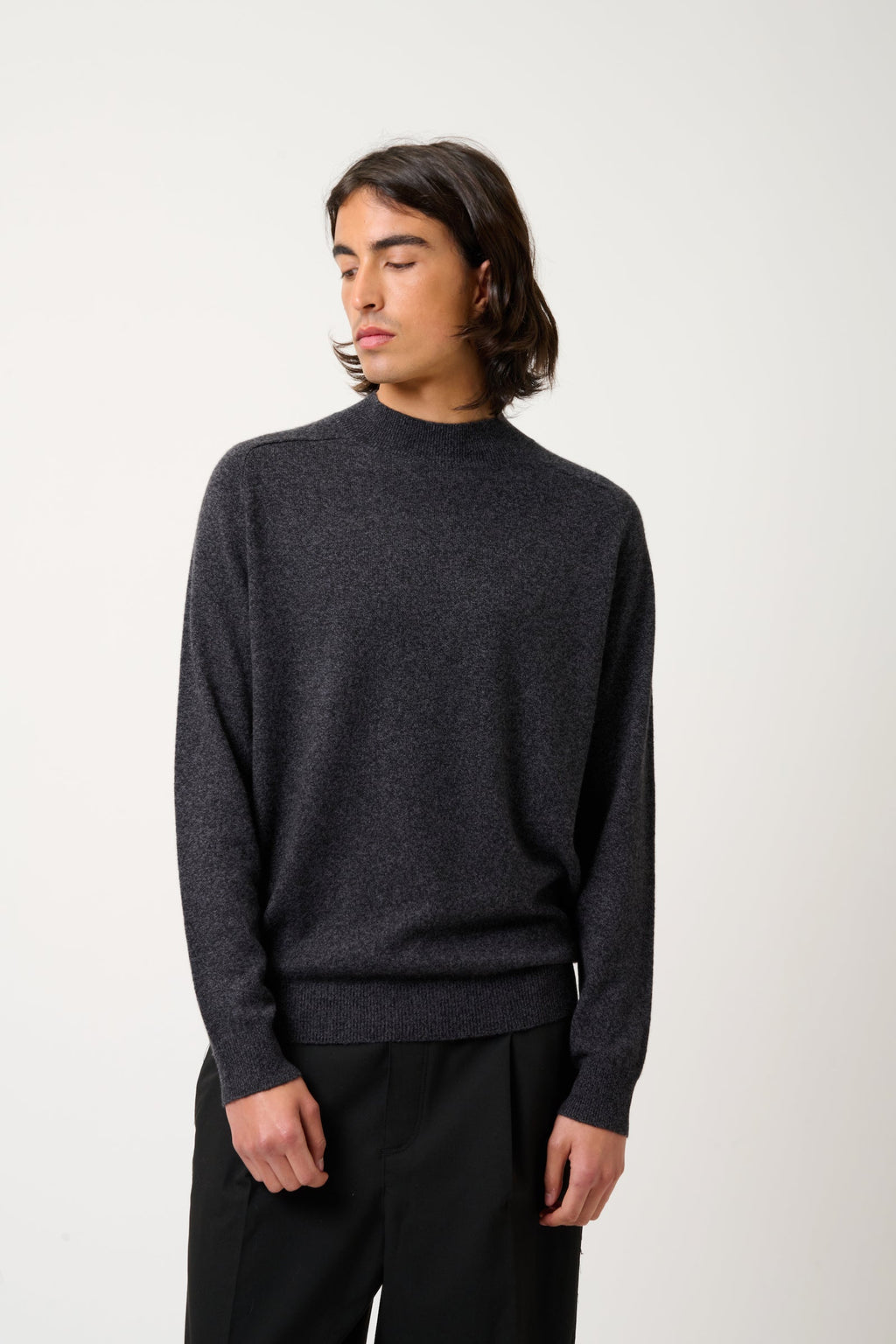 Jersey de cuello redondo - Kundum - Negro