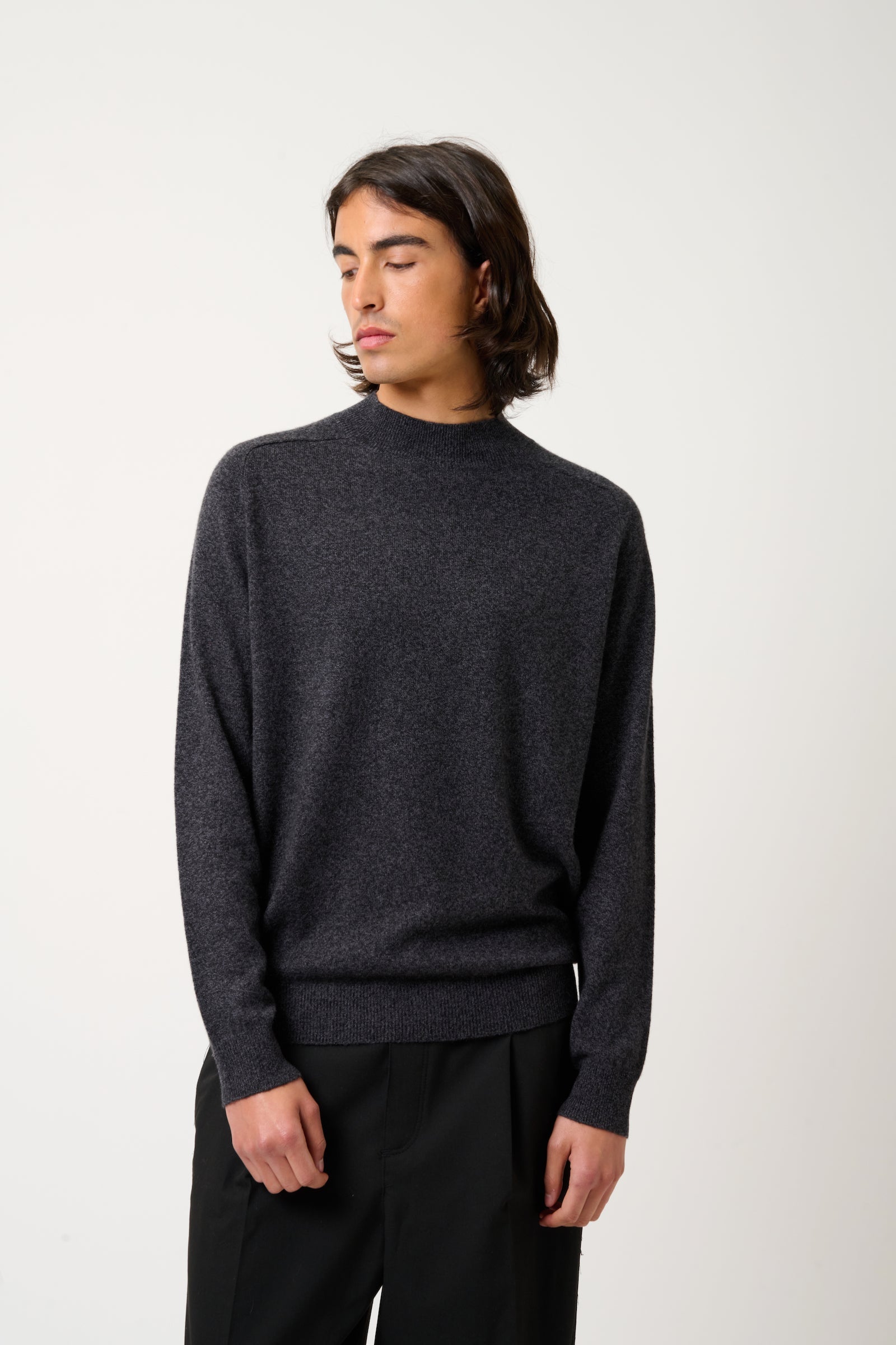 Jersey de cuello redondo - Kundum - Negro