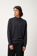 Round Neck Sweater - Kundum - Black