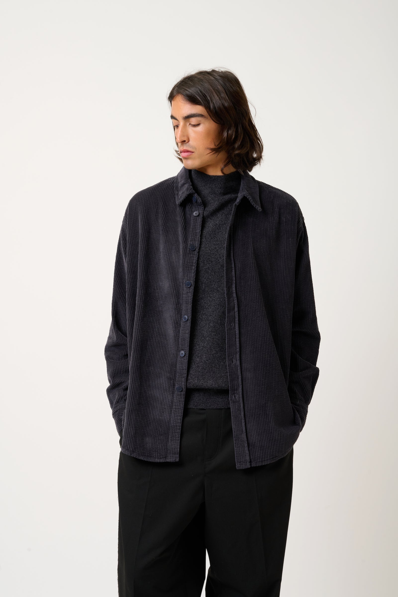 Jersey de cuello redondo - Kundum - Negro