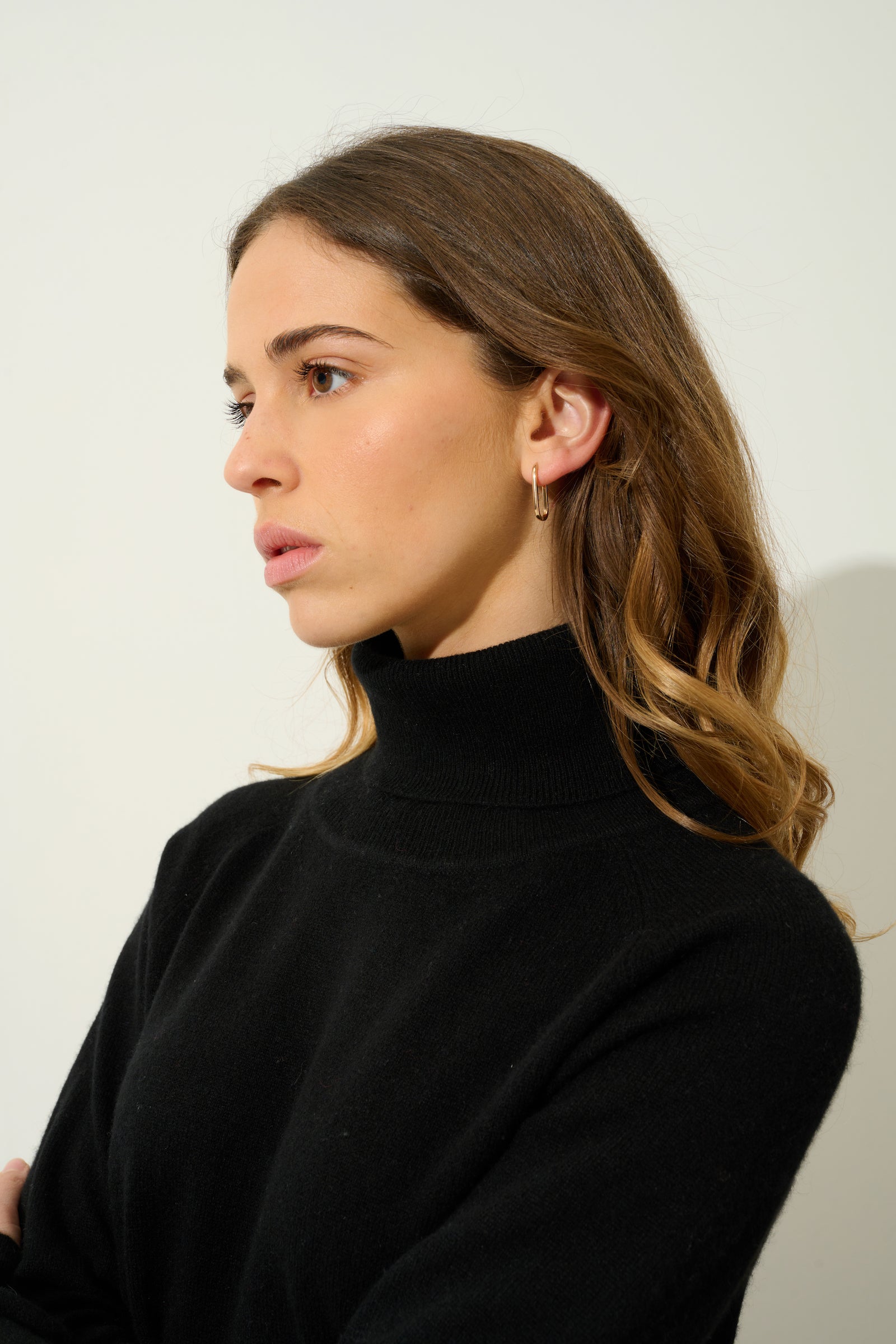 Pull Col Roulé - Madeline - Noir