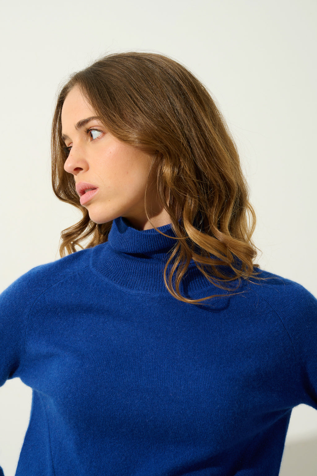 Pull Col Roulé - Madeline - Outremer