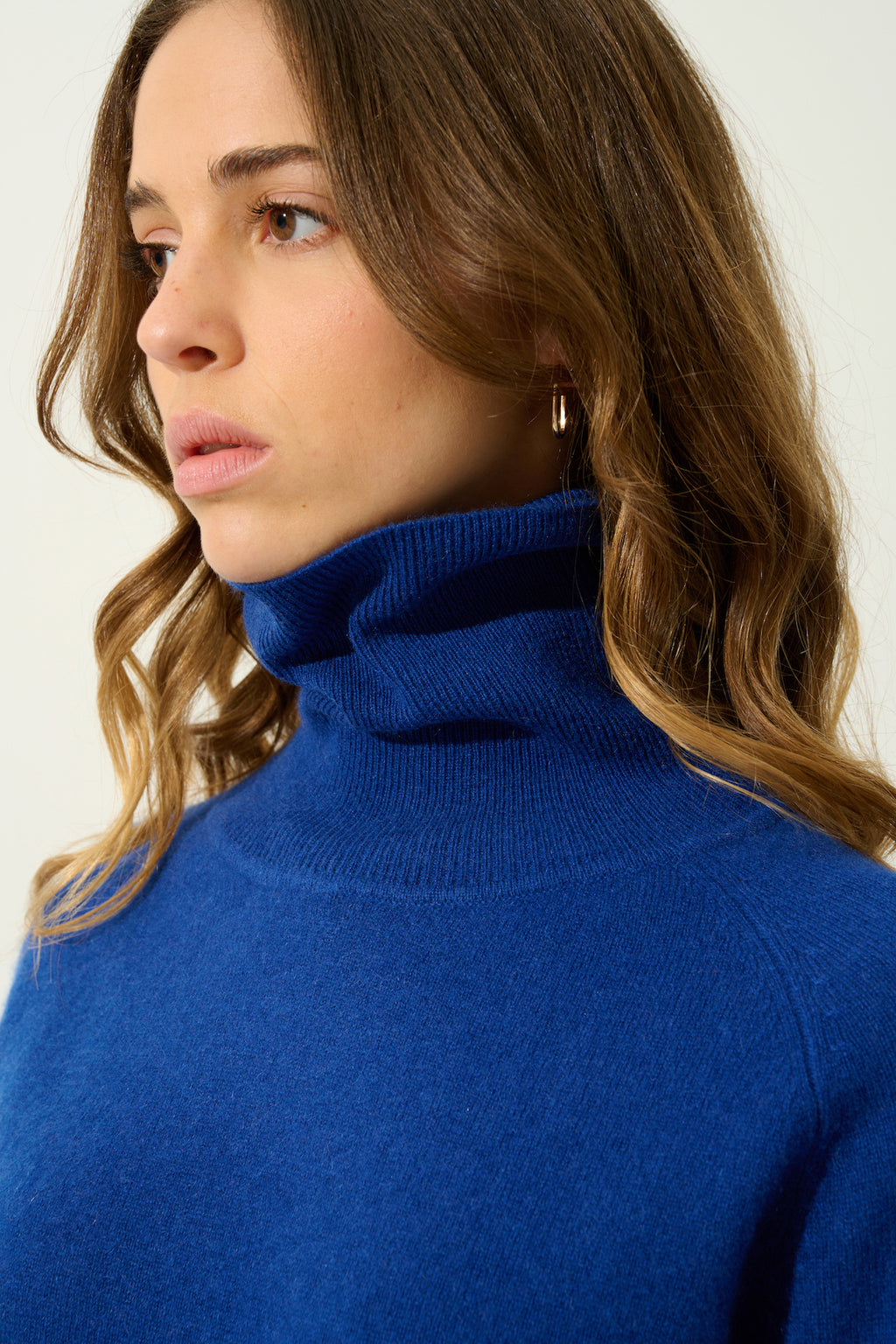 Pull Col Roulé - Madeline - Outremer