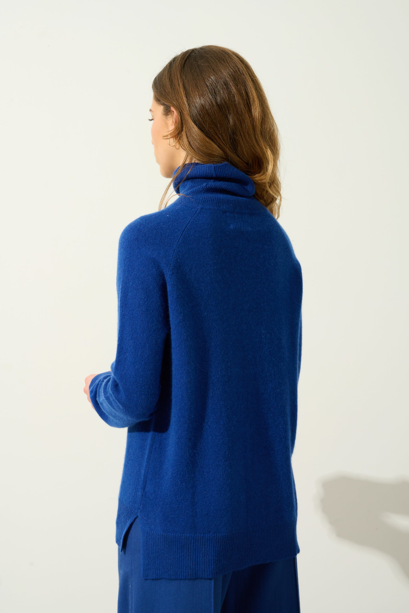 Pull Col Roulé - Madeline - Outremer