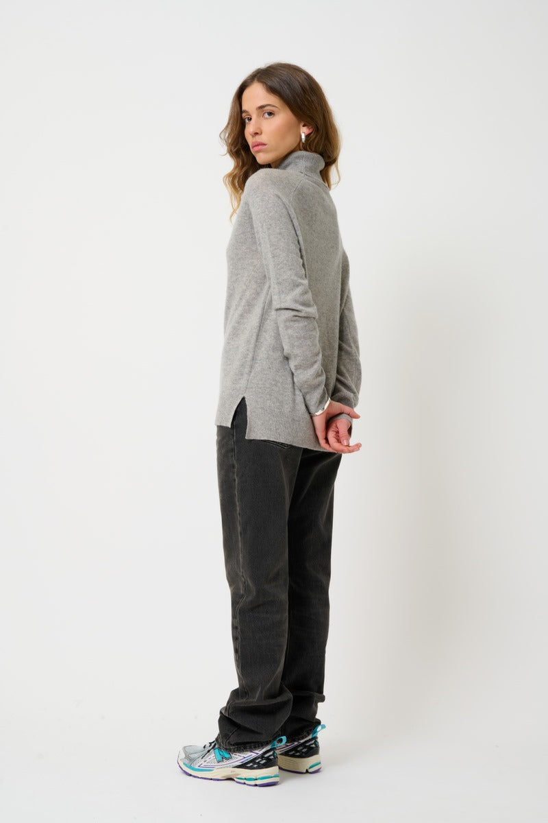 Pull Col Roulé - Madeline - Nuage Chiné