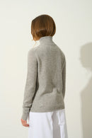 Suéter de cuello alto - Eileen - Heather Cloud
