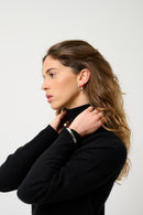 Pull Col Roulé - Eileen - Noir