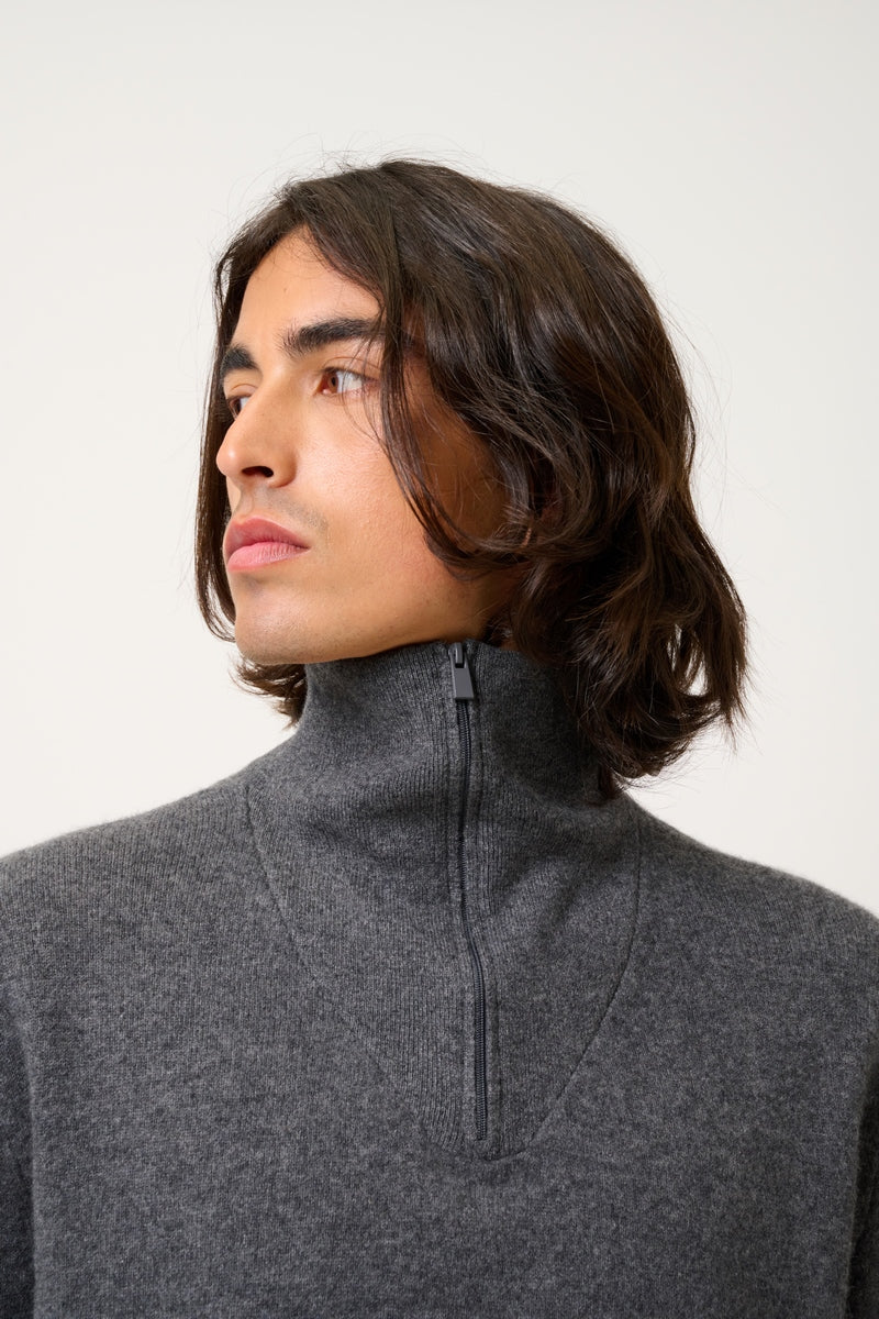 Pull Camionneur - Noemie - Anthracite Chiné