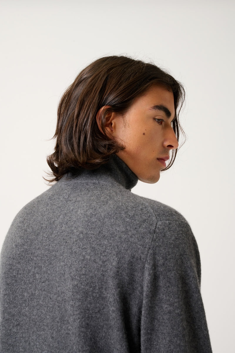Pull Camionneur - Noemie - Anthracite Chiné