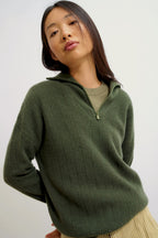 Pull Camionneur - Marie - Kaki