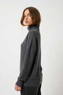 Pull Col Roulé - Roxane - Gris