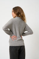 Pull Col Roulé - Roxane - Nuage Chiné