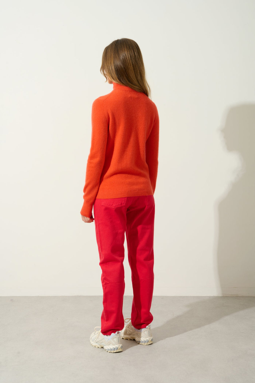 Jersey Cuello Vuelto - Eileen - Naranja