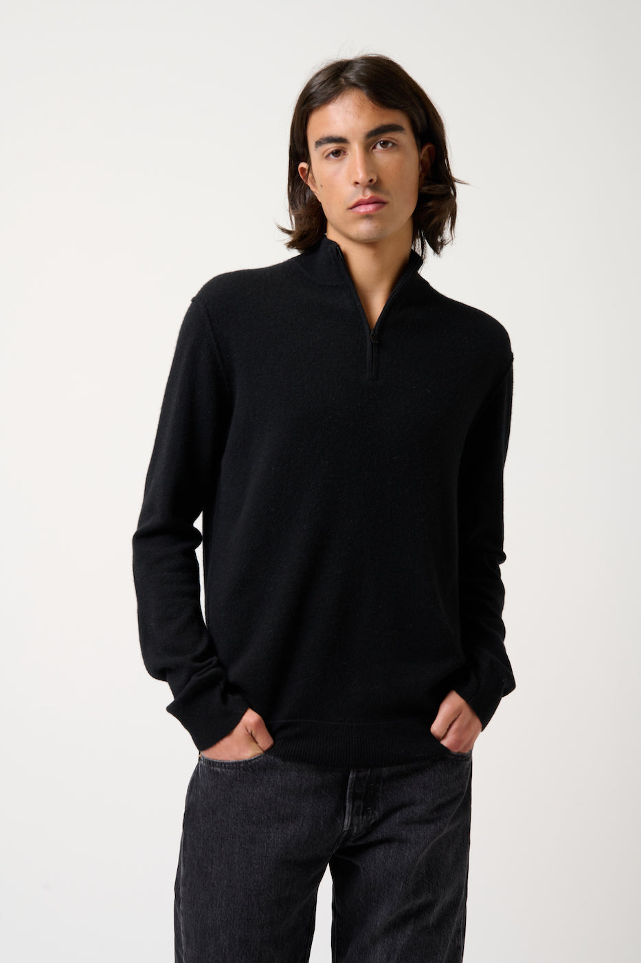 Pull Camionneur Candice - Noir