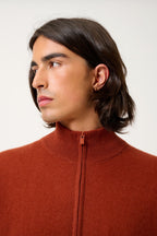 Chaleco con Cremallera y Cuello Alto - Albaron - Écureuil