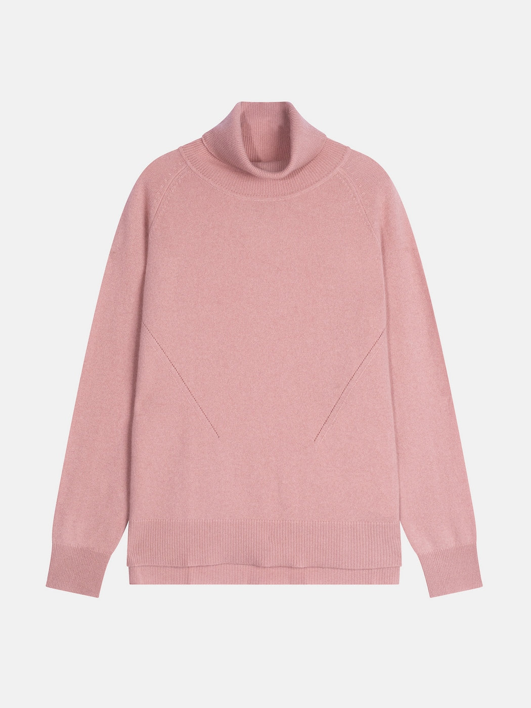 Pull Col Roulé - Madeline - Rose