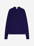 Jersey de cuello alto Benedicte - Morado - Mujer
