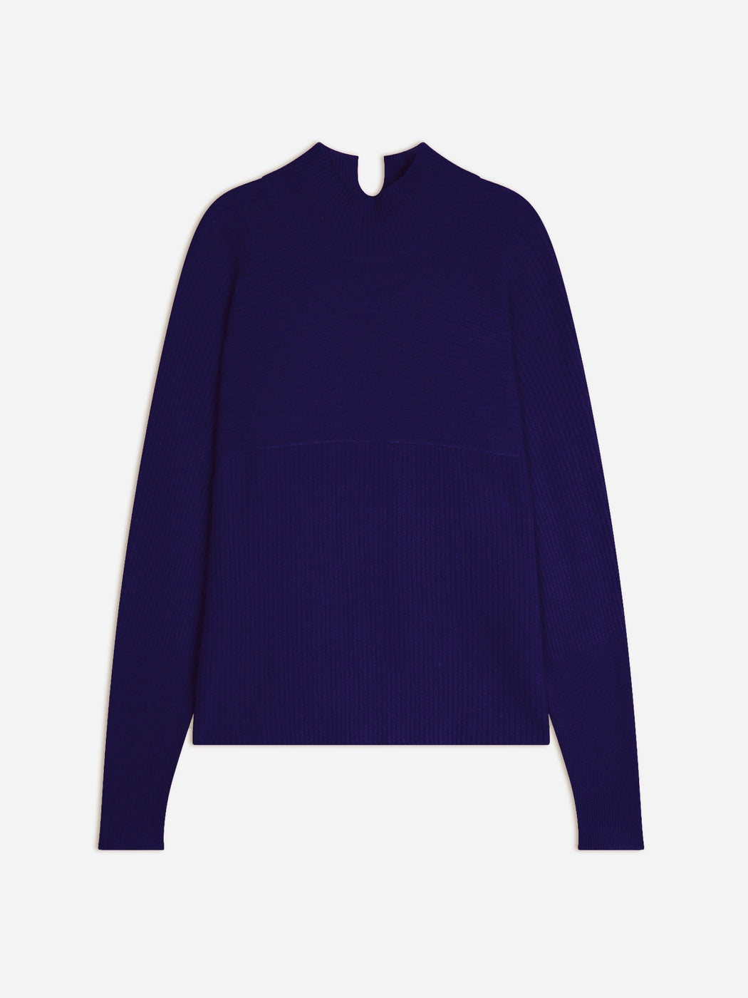 Jersey de cuello alto Benedicte - Morado - Mujer